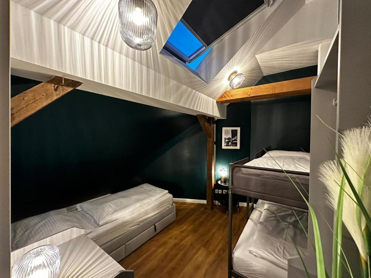 Nr 14 - Hochwertiges 3 Zimmer Maisonette Appartment Mit Grosszugigen Wohnbereich Und Balkon ไลป์ซิก ภายนอก รูปภาพ