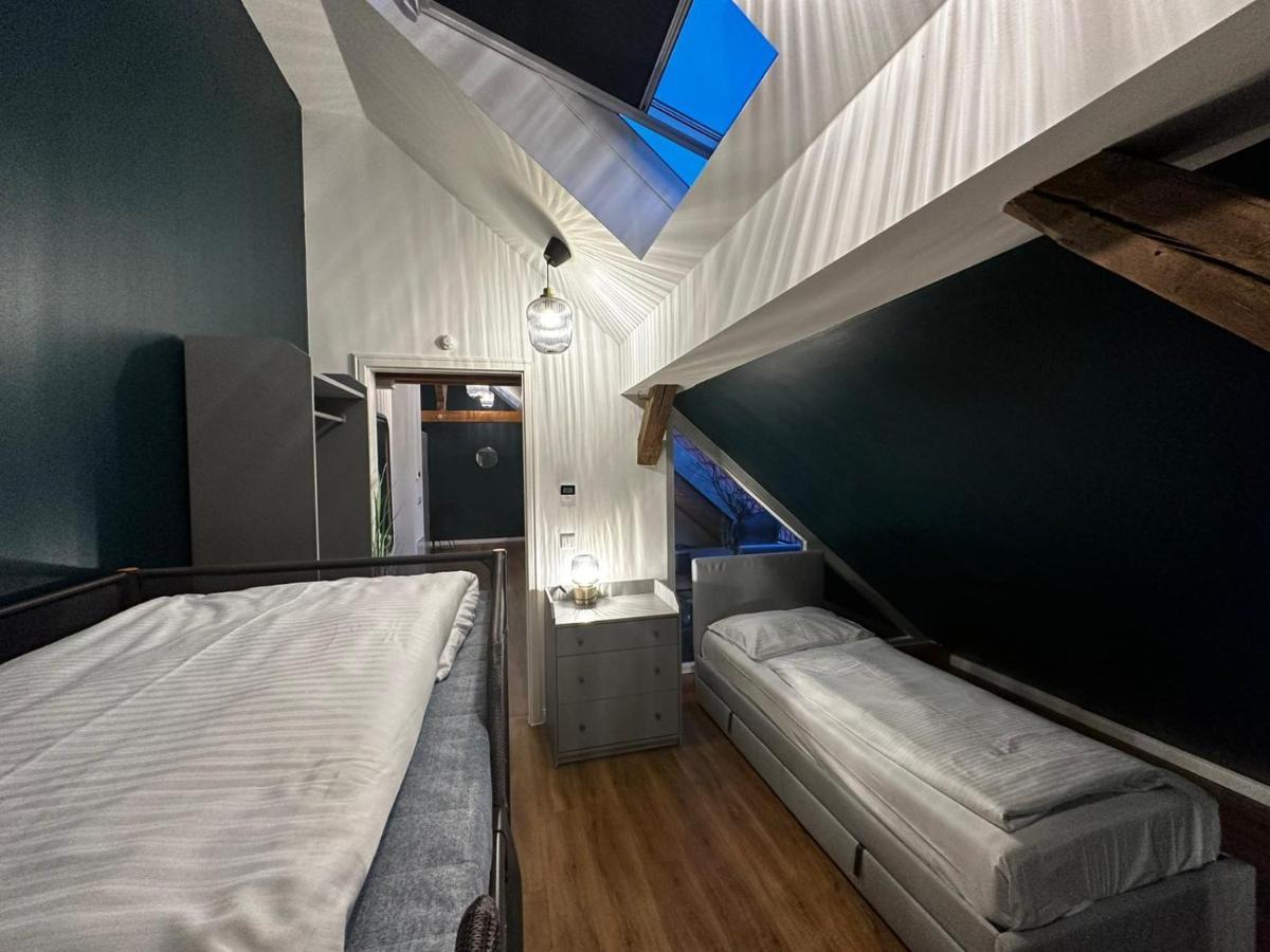 Nr 14 - Hochwertiges 3 Zimmer Maisonette Appartment Mit Grosszugigen Wohnbereich Und Balkon ไลป์ซิก ภายนอก รูปภาพ