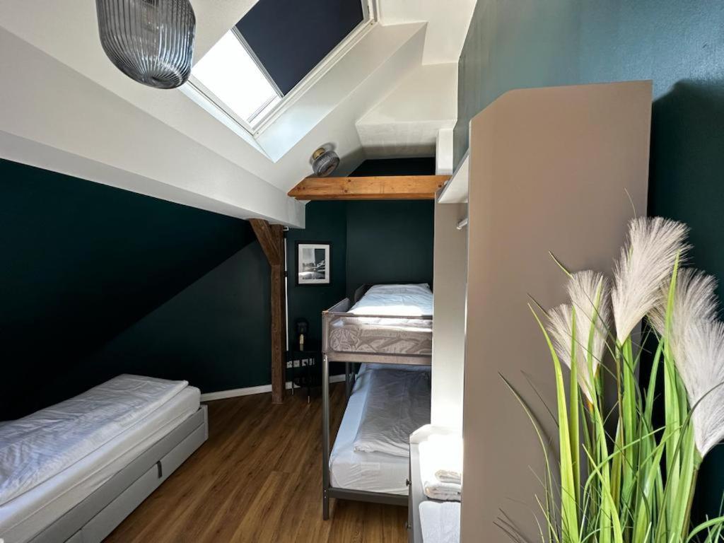 Nr 14 - Hochwertiges 3 Zimmer Maisonette Appartment Mit Grosszugigen Wohnbereich Und Balkon ไลป์ซิก ภายนอก รูปภาพ